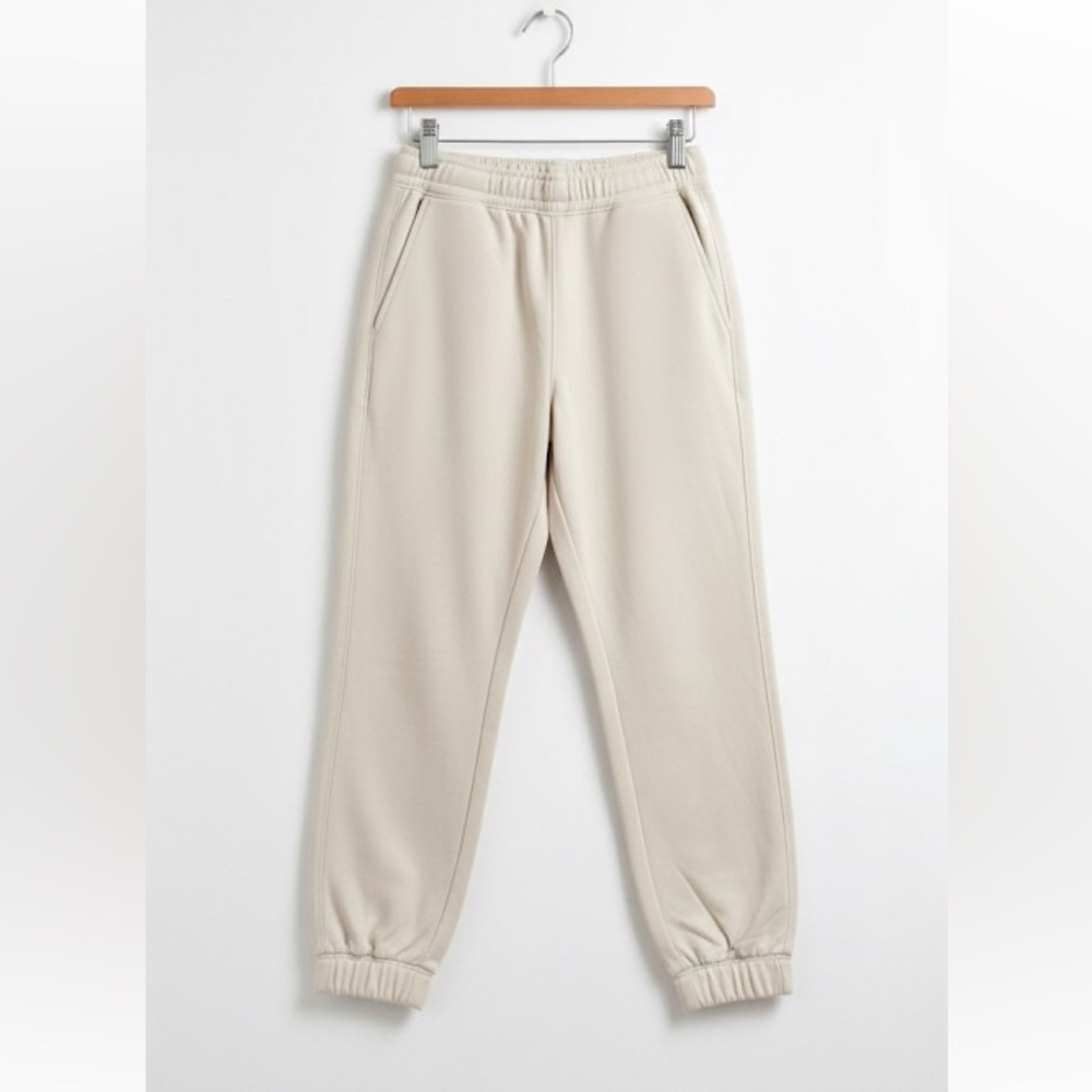 INC International Concepts Cream Track Pants - Picture 3 of 5